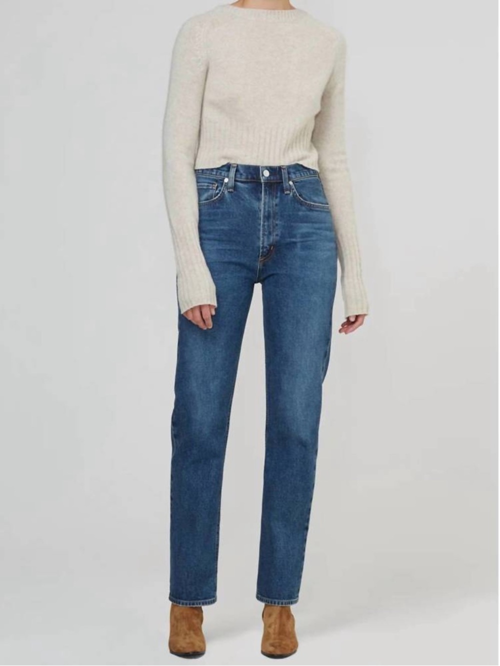 Citizens of Humanity Daphne High Rise Stovepipe Jeans in Winsome Size 31 - Picture 3 of 14